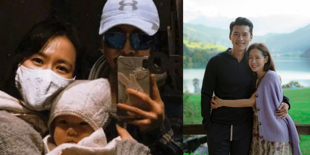 玄彬孙艺真儿子正面照曝光！