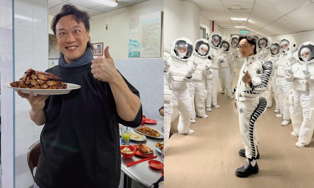 陈奕迅完成大马三场演唱会 宵夜吃烧鸡翅庆祝
