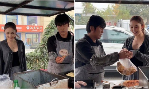 平价版周董夫妇街头出没 网惊呼：不是本人吗？