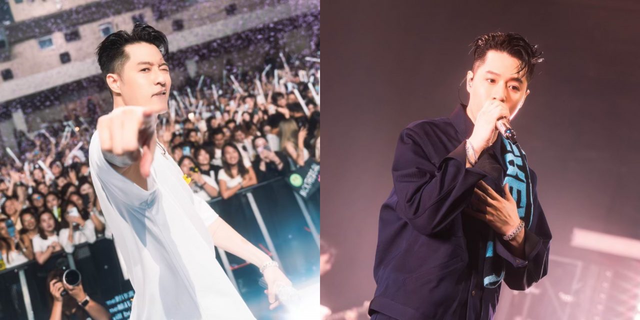 周汤豪新加坡开唱拭泪喊一切不容易 妈妈比莉坐台下支持