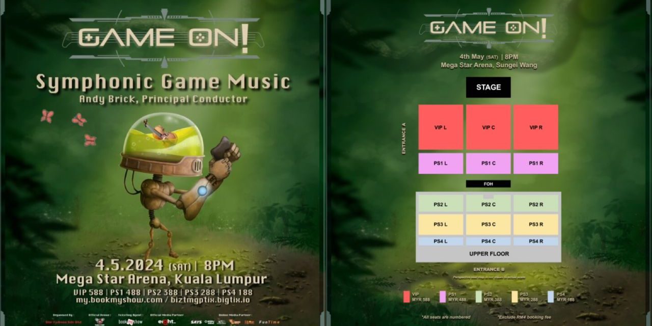 亚洲首演《GAME ON! 》演奏会 一场视听盛宴 504 登入吉隆坡