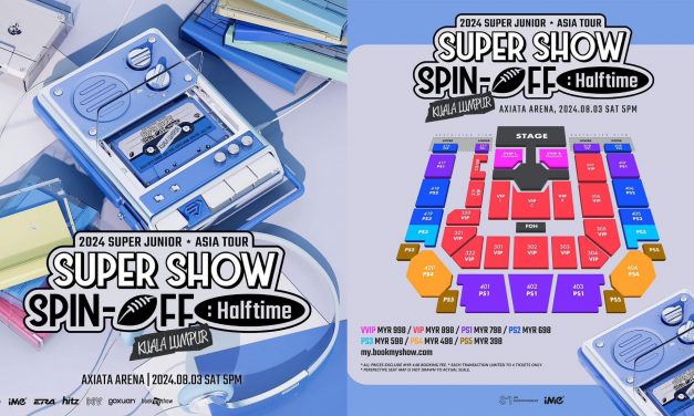 SUPER JUNIOR 8月3日 Axiata Arena开唱 最便宜票价RM398起