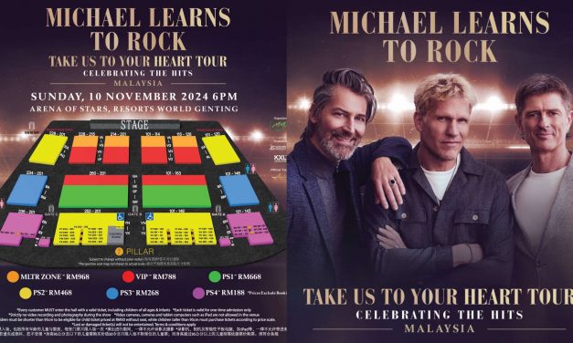 Michael Learns To Rock 11月10日大马开唱！ 门票将于7月31日开售