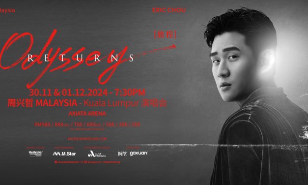 ERIC CHOU周兴哲11月30 日、12月01日吉隆坡Axiata Arena开唱