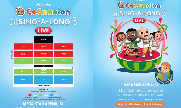 《COCOMELON: SING-A-LONG LIVE 》10月4日和5日 吉隆坡Mega Star Arena演出