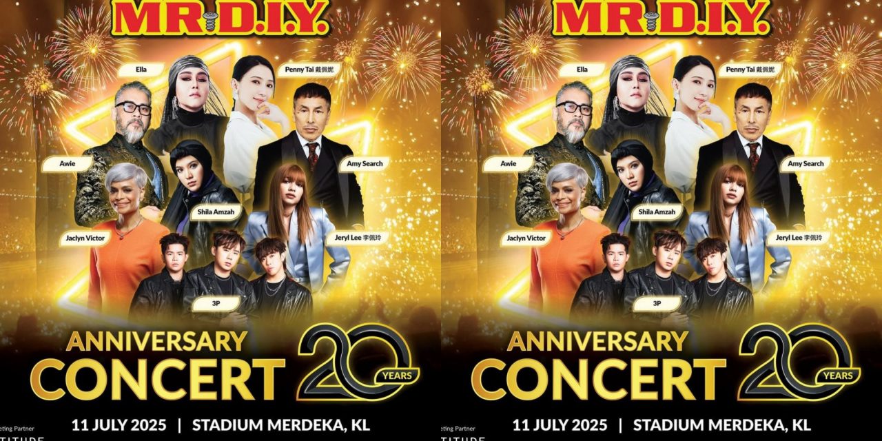 戴佩妮、李佩玲、3P等歌手 7月11日吉隆坡默迪卡体育场演出