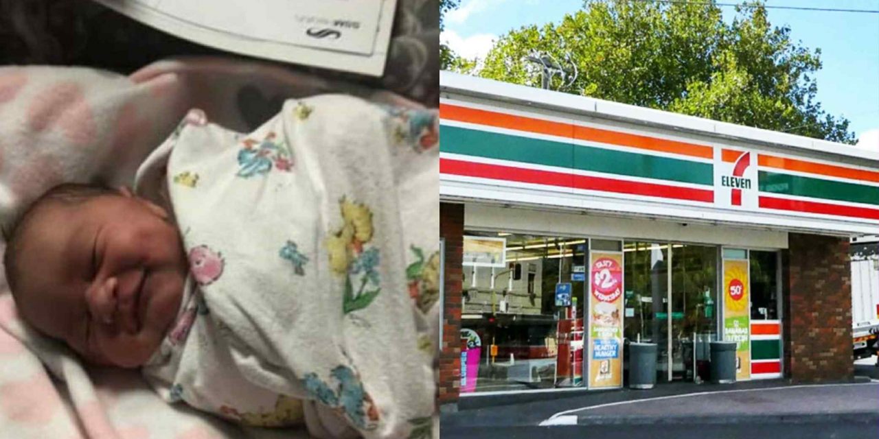 女婴7月11日、晚上7点11出生 体重7磅11盎司 7-Eleven公司送一份礼物！