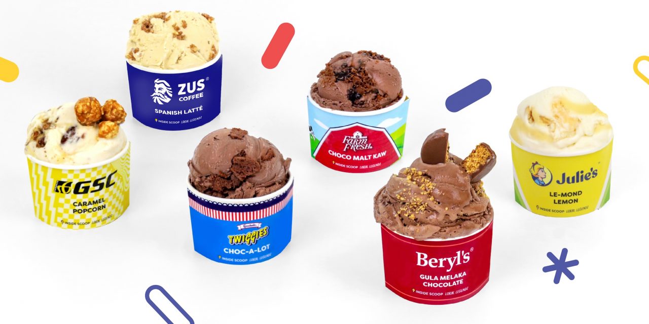 Inside Scoop欢庆第68届国庆日 推出六款“Lokal Legends”冰淇淋