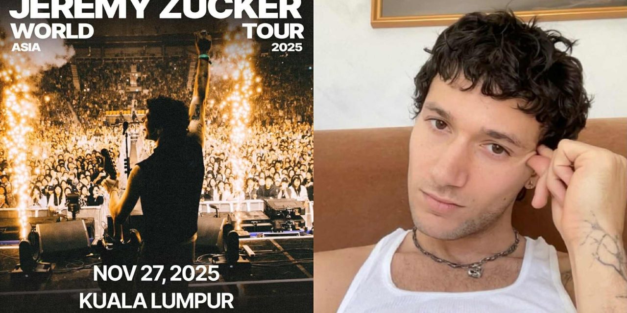 Jeremy Zucker 11月27日将在Zepp KL演出！