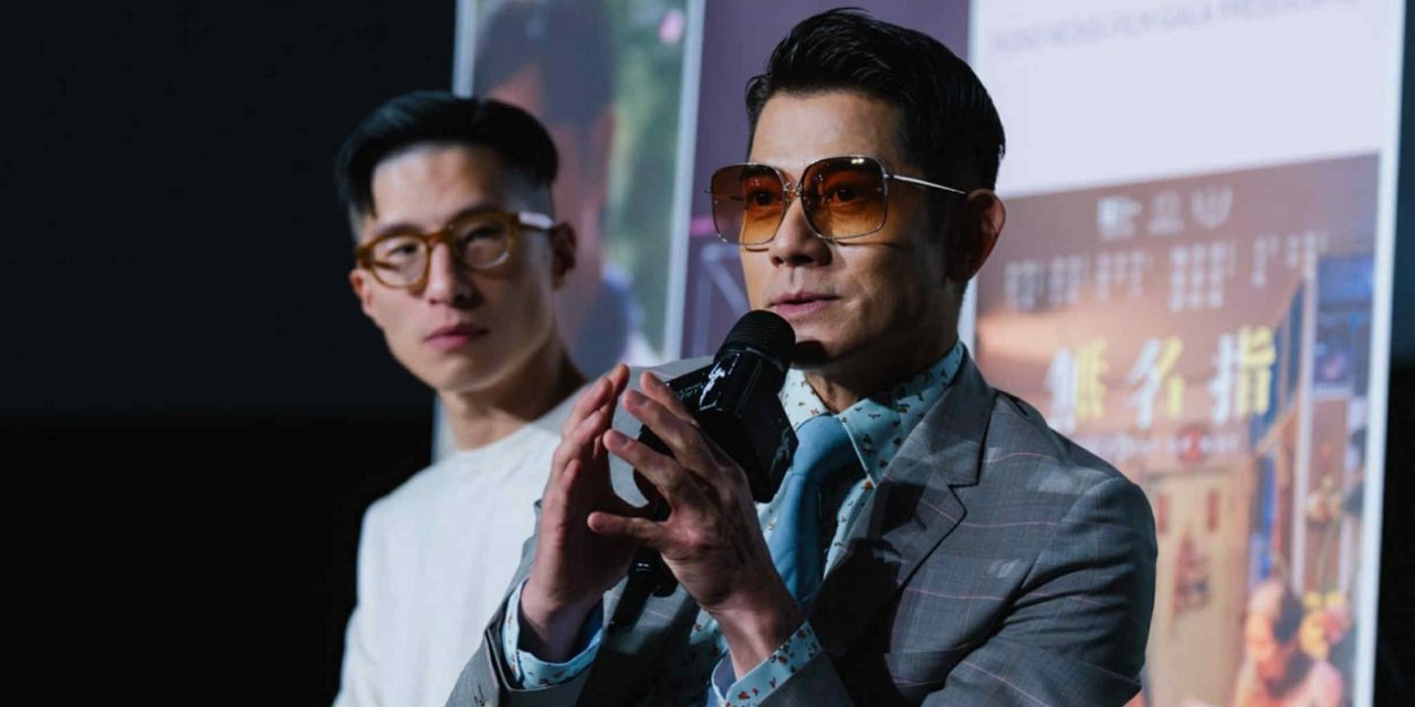 郭富城《无名指》演“不负责任爸爸” 戏外暖爸带女儿观影盼以身作则