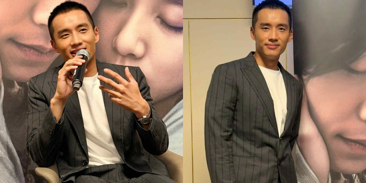 陈泽耀曝许光汉私下暖举 隔空比爱心手势！希望再有合作机会