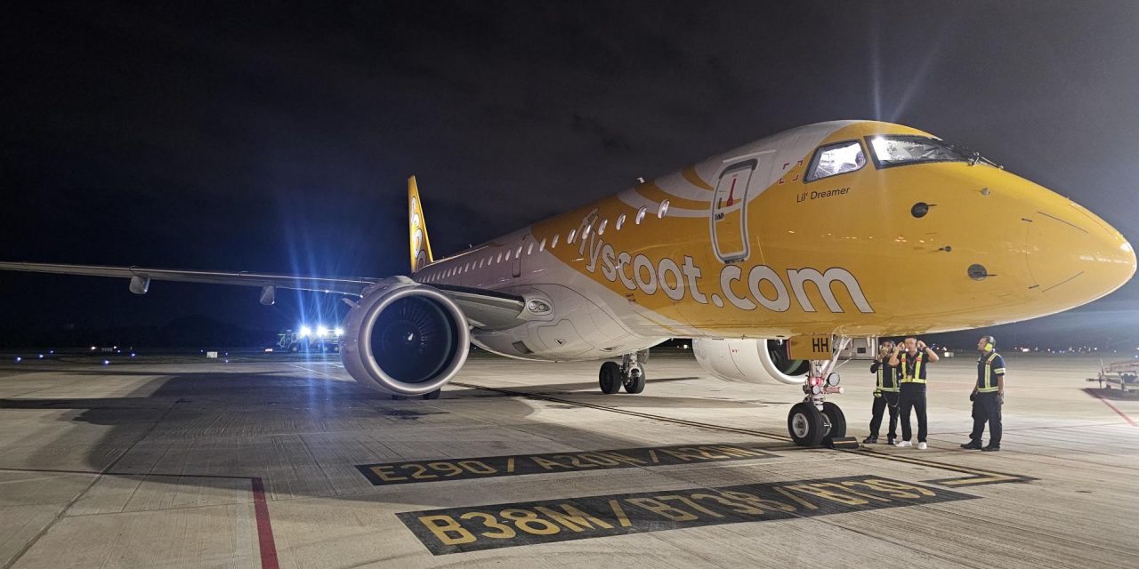 酷航正式飞抵马来西亚哥打峇鲁