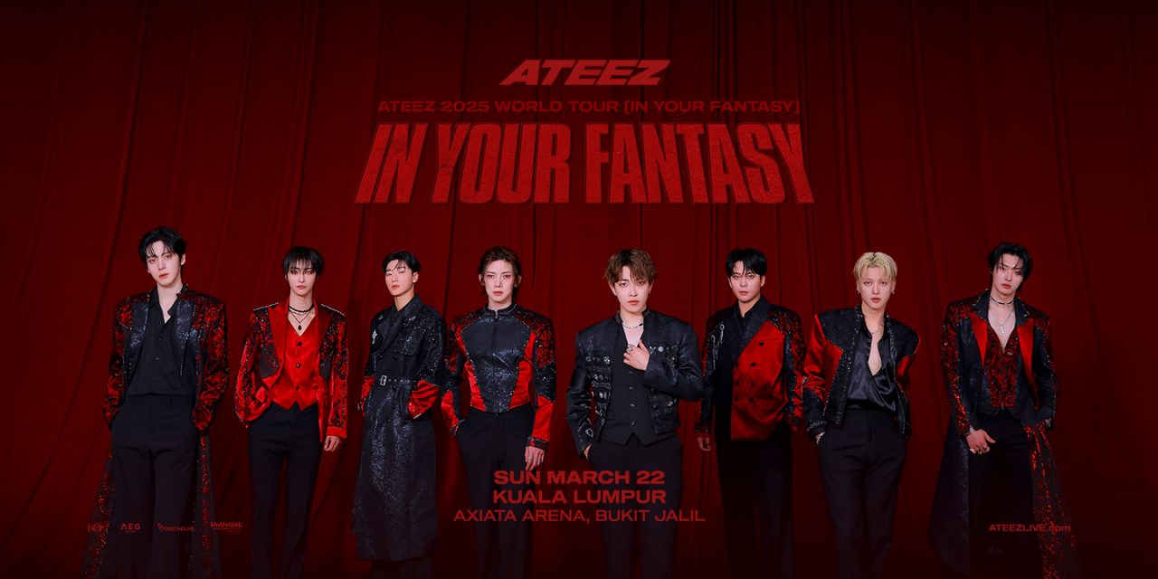 韩流组合ATEEZ明年3月22日Axiata Arena 开唱！最便宜票价RM398起