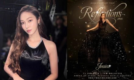 Jessica 郑秀妍《Reflections》2026 巡演马来西亚为首站！1月11日云顶开唱 门票11月20日开售