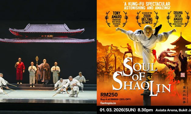 《少林武魂·慧光的故事》明年3月1日登入Axiata Arena 以舞台剧形式震撼呈现中国武术精髓