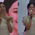 人气爆棚 粉丝逼爆广场！泰国顶流艺人邝玲玲甜告白、送飞吻回馈