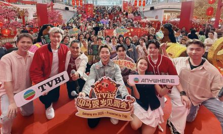 香港粉丝飞来大马应援！8位TVBI艺人商场唱歌欢庆新年 跟粉丝近距离互动玩游戏！