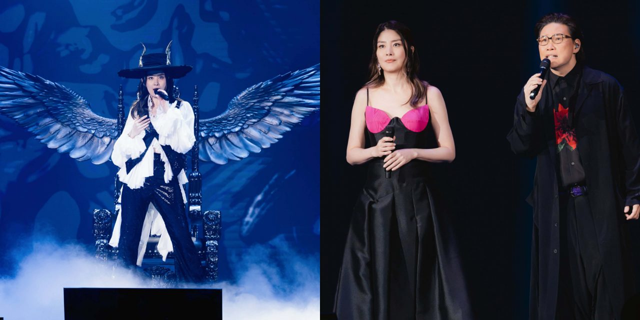 陈慧琳亲民下台跟歌迷握手合照比爱心 嘉宾苏永康登场麦克风没声 反应逗笑全场！