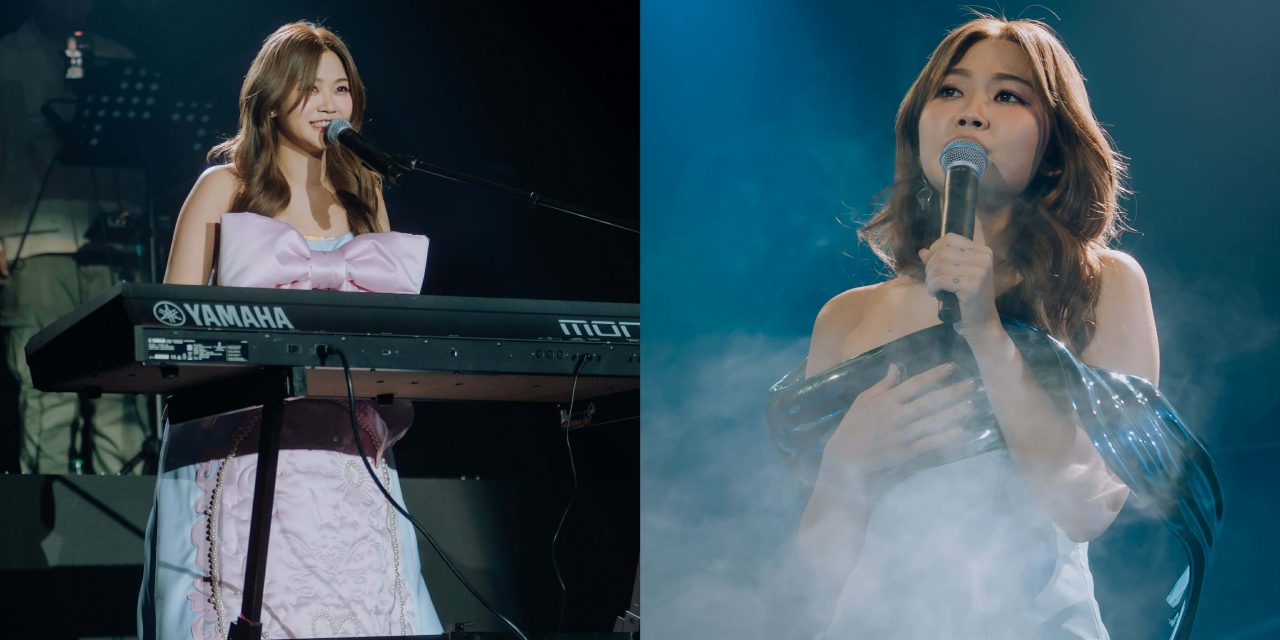 DIOR大颖美里站首唱《给我的CRUSH》 坐“蟑螂摩托车”绕场险摔倒