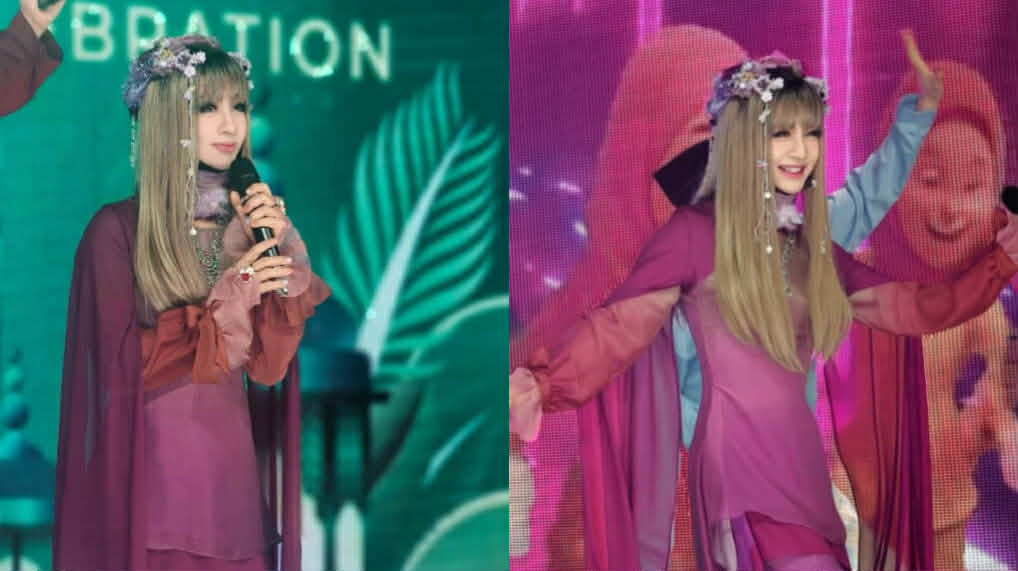 Raya音乐走向国际！JessC钟洁希办庆功宴开心唱跳 现场氛围热烈