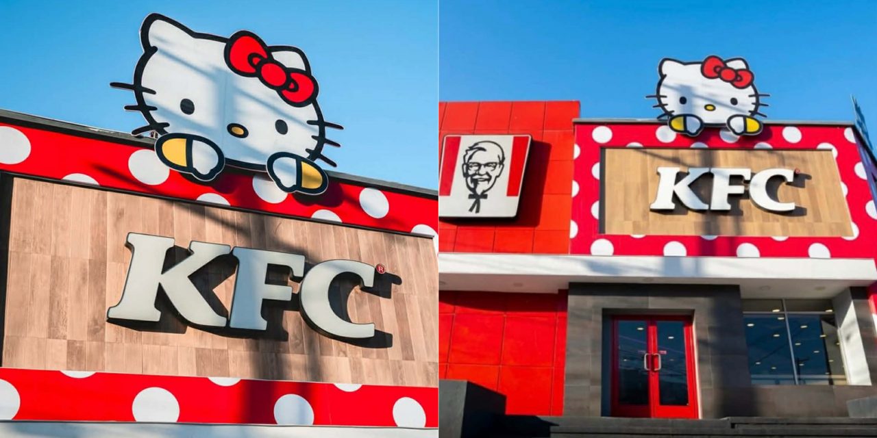 太可爱了！墨西哥KFC携手Hello Kitty推出限定联名