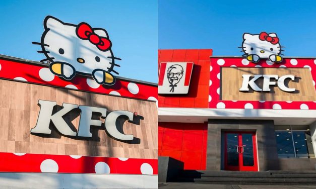 太可爱了！墨西哥KFC携手Hello Kitty推出限定联名