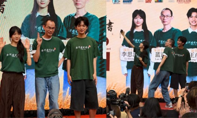 《给啊嘛的情书》大受欢迎人潮挤爆广场！主创献唱主题曲回馈影迷支持