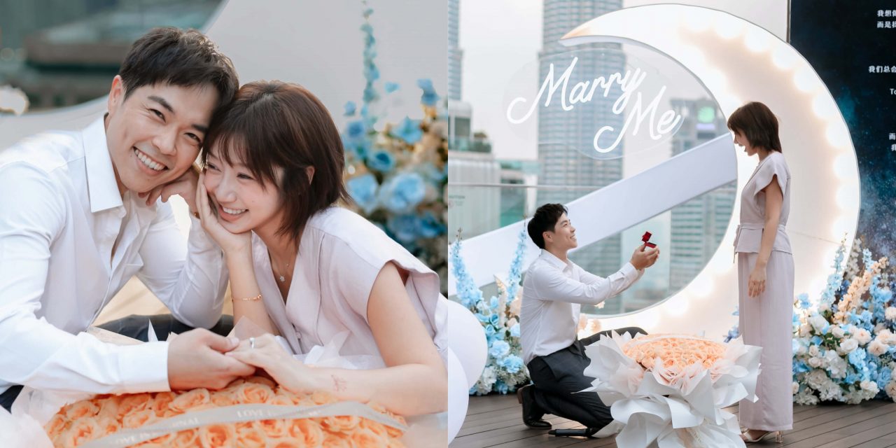 Thomas郭晓东送123朵玫瑰求婚女友！亲自创作新歌弹唱
